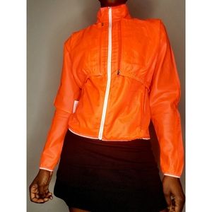 NWT Athleta Energize 2-in-1 Orange Jacket